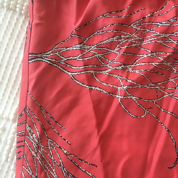 Coral red J McLaughlin top - Picture 5 of 8